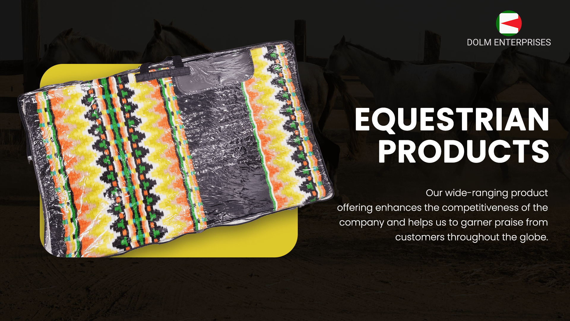 DOLM Equestrian Products | High Quality Products